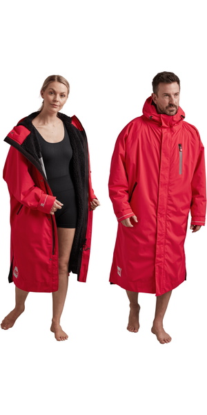 2026 Red Paddle CO Long Sleeve Pro Change Robe Evo 002-009-006-0260 - Siren Red